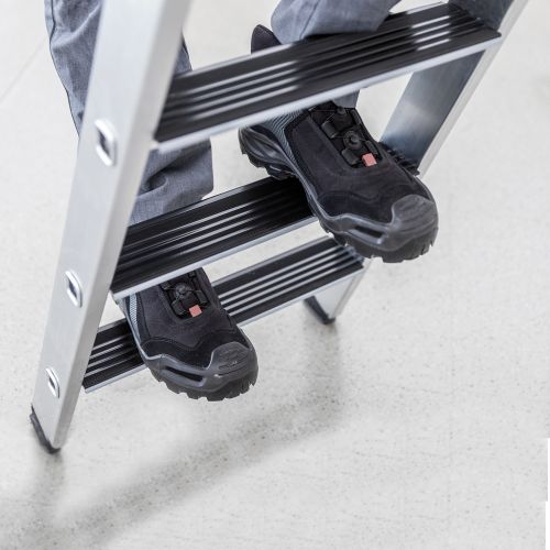 MUNK Nachrüstsatz clip-step relax Trittauflage für Stufen-Stehleiter GFK/Alu (Art.34108) beidseitig begehbar