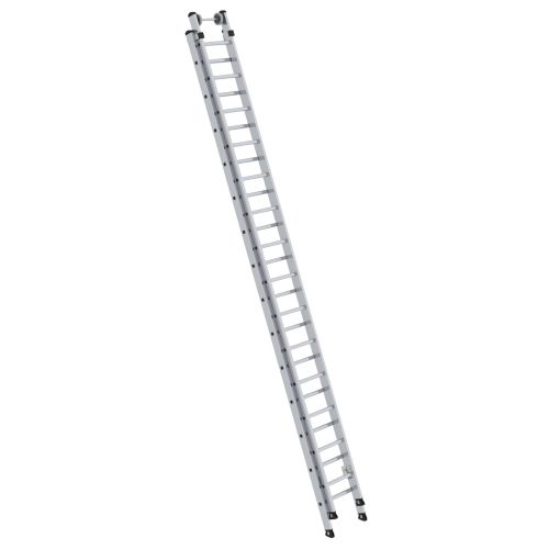 MUNK Aluminium-Schiebeleiter 2-teilig ohne Traverse 2x14 Sprossen