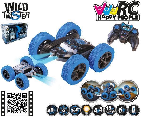 RC ferngesteuertes Fahrzeug Wild Twister blau