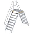 MUNK Überstieg 60° inkl. einen Handlauf, Stufenbreite 1000mm, 2x9 Stufen-small
