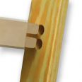 Layher 1038 Holzstehleiter 2x4 Sprossen-small