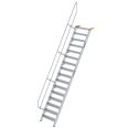 MUNK Treppe 60°  inkl. einen Handlauf, 800mm Stufenbreite, 17 Stufen-small