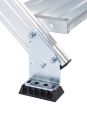 Zarges Treppenpodest 45° 1000mm Stufenbreite 4 Stufen-small