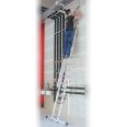 Euroline Premium 302 Stufen- Schiebeleiter 2x10 Sprossen-small