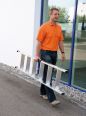 MUNK Stufenanlegeleiter mit Ergo-Pad ohne Traverse 6 Stufen-small