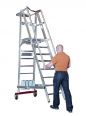 Euroline Premium 32778 Podestleiter fahrbar, klappbar 7 Stufen Euroline Premium 32778 Podestleiter fahrbar, klappbar 7 Stufen-small