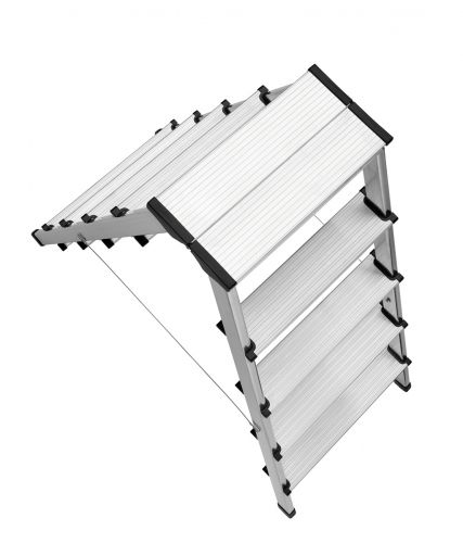 Hailo D60 StandardLine Doppelstufenleiter 2x7 Stufen