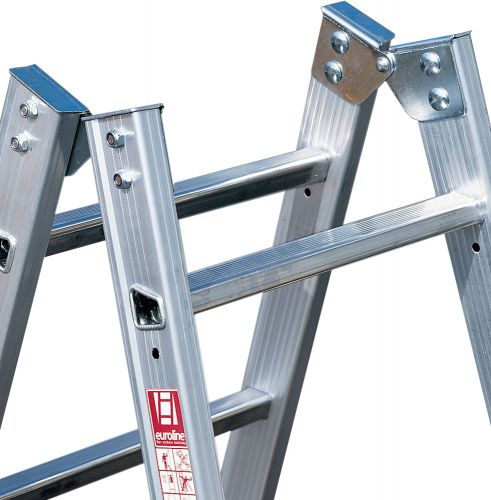 Euroline Premium 305 Sprossenstehleiter 2x4 Sprossen