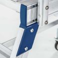 Zarges Podestleiter fahrbar mit 2x3 Leichtmetall-Stufen-small