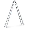 Zarges gebördelte Stufen-Stehleiter R13step-B eloxiert 2x16 Stufen Zarges gebördelte Stufen-Stehleiter R13step-B eloxiert 2x16 Stufen-small