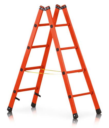 Zarges Vollkunststoff-Sprossen-Stehleiter EFA B 2x4 Sprossen