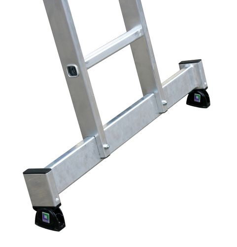 MUNK Mehrzweckleiter mit Nivello® Traverse 3x8 Sprossen