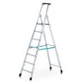 Zarges Nova S gebördelte Stehleiter 4 Stufen-small