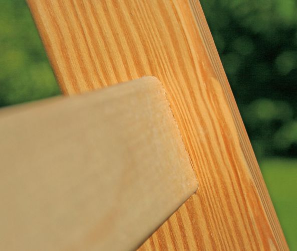 MUNK Holz Stehleiter 2x5 Sprossen