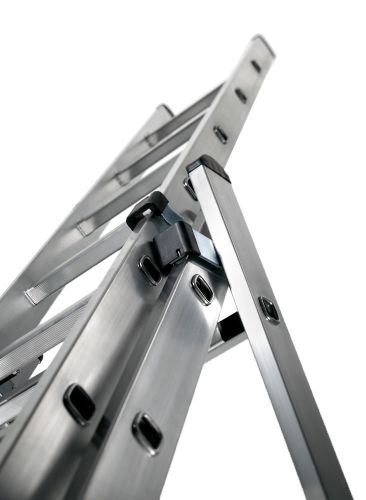 MUNK Mehrzweckleiter mit Nivello® Traverse 3x6 Sprossen