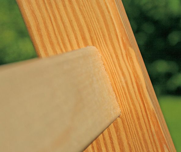 MUNK Holz Stehleiter 2x6 Sprossen