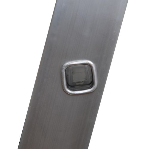 MUNK Stufenanlegeleiter mit Ergo-Pad ohne Traverse 10 Stufen