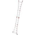Hailo Multifunktions Teleskopleiter M80 4x5 Sprossen-small